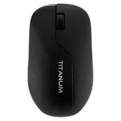 Миша комп'ютерна бездротова TITANUM MS001W чорна
