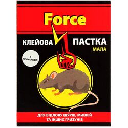 Пастка для відлову щурів, мишей клейова Force мала 1 шт