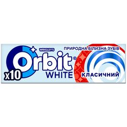 Гумка жувальна ORBIT White Класичний 14 г