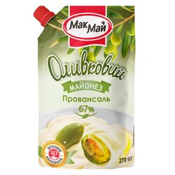 Майонез МакМай Провансаль Оливковий 67% дой-пак 270 г