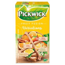 Чай фруктово-трав'яний Pickwick Variation Yellow Асорті 37,5 г 20 шт/уп