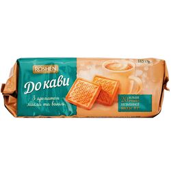 Печиво цукрове Roshen До кави з масло-ванільним ароматом 185 г