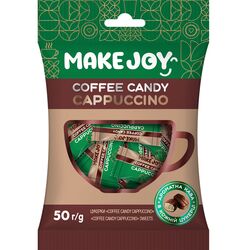 Цукерки кавові Make Joy Cappuccino 50 г