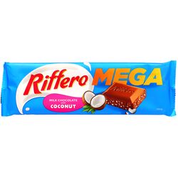 Шоколад молочний Riffero з кокосовою стружкою 230 г