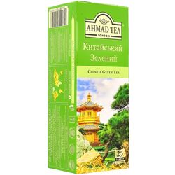 Чай зелений байховий дрібний китайський Ahmad Tea 1,8 г х 25 шт/пач.