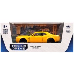 Автомодель іграшкова TechnoDrive Dodge Challenger SRT Demon жовта, червона