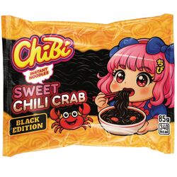 Вермішель швидкого приготування ChiBi зі смаком краба 85 г