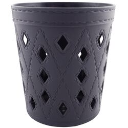 Кошик для зберігання дрібниць пластиковий круглий 10х10х11 см