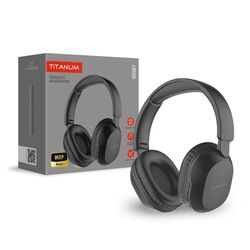 Навушники накладні бездротові з гарнітурою TITANUM H05BT чорні