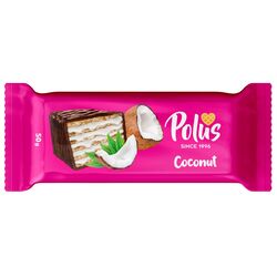 Торт вафельний глазурований POLUS Кокос 50 г
