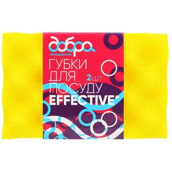 Набір губок кухонних Добра господарочка Effective 2 шт/уп