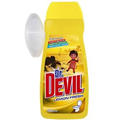 Гель для унітазу 3в1 Dr.DEVIL Лимон 400 мл