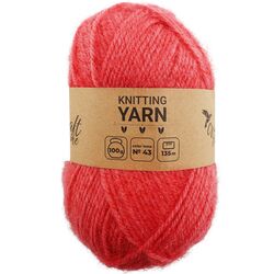 Пряжа для в'язання Craft time 100 г, 135 м тон №43