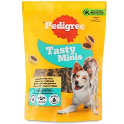 Ласощі для собак PEDIGREE Tasty Minis з яловичиною, сиром 140 г