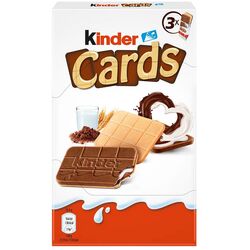 Вафлі Kinder Cards з молочною, какао начинкою 76,8 г