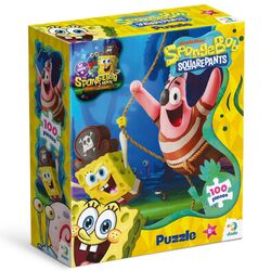 Пазли дитячі картонні DoDo Sponge Bob мікс 100 елементів
