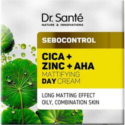 Крем для обличчя денний матуючий Dr.Sante Sebocontrol Цика, цинк, АНА 50 мл