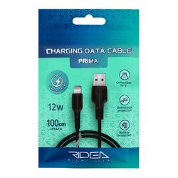Кабель USB-Lightning Ridea RC-M131 Prima чорний 1 м