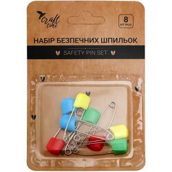 Набір шпильок безпечних Craft time 8 шт