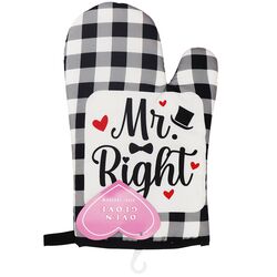 Рукавичка-прихватка кухонна текстильна Mr&Mrs