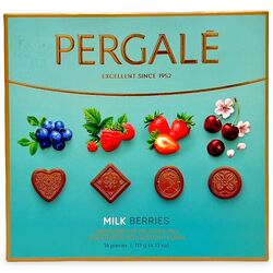 Цукерки асорті PERGALE Milk Berries 117 г