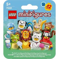 Конструктор дитячий LEGO Тварини серія 28, 7 деталей