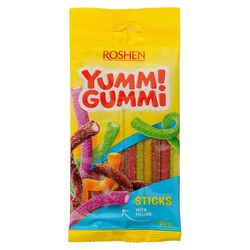 Цукерки желейні Yummi Gummi Sour Sticks 70 г