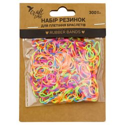 Набір резинок для плетіння браслетів Craft time