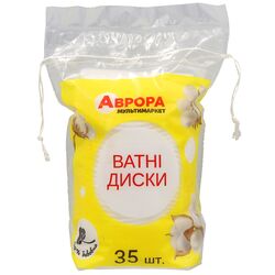 Диски ватні косметичні Safi Аврора 35 шт/уп.