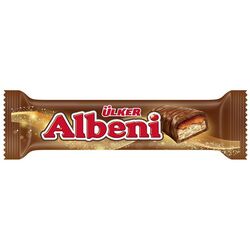 Батончик глазурований ULKER Albeni з печивом, карамеллю 40 г