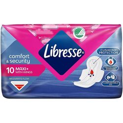 Прокладки гігієнічні Libresse Comfort Maxi Normal 10 шт/пач.