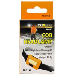 Ліхтарик світлодіодний на голову на батарейках Trixline TR 315R