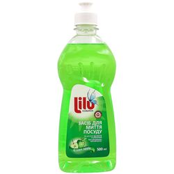 Засіб для миття посуду LILU Зелене яблуко 500 мл