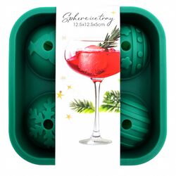 Форма для льоду Excellent Houseware Кульки 4 відділення