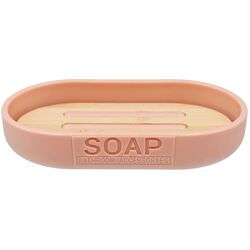 Мильниця пластик+бамбук Bathroom Solutions