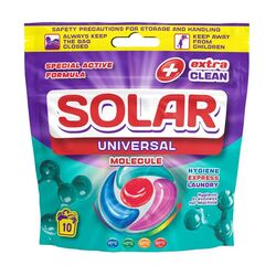 Капсули для прання Solar Universal MOLECULE 20г х 10 шт/уп