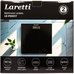 Ваги підлогові електронні скляні Laretti LR-PS0017
