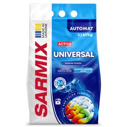 Порошок для прання автомат SARMIX Active Universal 2,1 кг