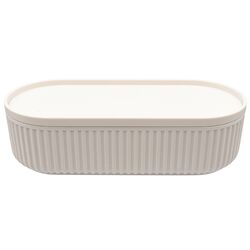 Ємність харчова пластикова з кришкою Wellini Perle 1 л