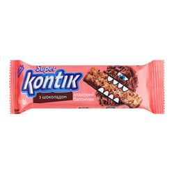 Батончик злаковий Супер-Контік з шоколадом 29 г
