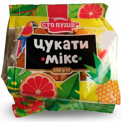 Цукати Сто Пудів мікс 150 г