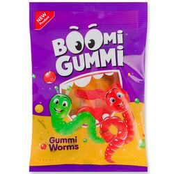 Цукерки желейні Boomi Gummi Worms 70 г