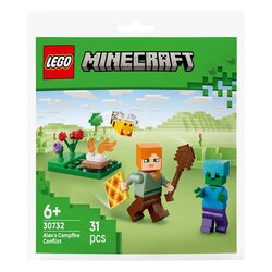 Конструктор дитячий LEGO Конфлікт біля багаття Алекса 31 деталь арт.30732