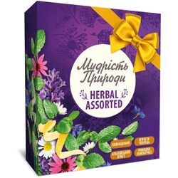 Набір чаю сувенірного Мудрість Природи HERBAL ASSORTED 1,5г х 40 шт/пач