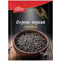 Перець чорний горошок ДЕКО 20 г