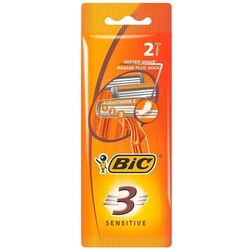 Набір станків BIC3 3 леза 2 шт/уп. жовта упаковка