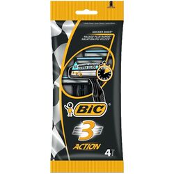 Набір станків для гоління одноразових Bic 3 Action 4 шт/уп
