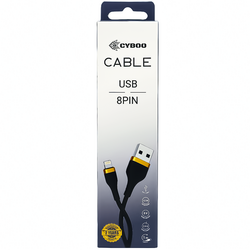 Кабель USB-8PIN Cyboo однотонний