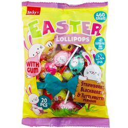 Набір льодяників з гумкою на паличці Becky's Easter 460 г
