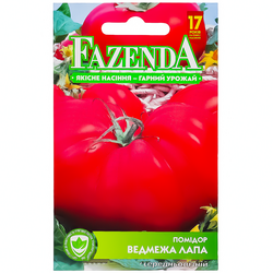 Насіння Помідор середньопізній FAZENDA Ведмежа лапа 0,1 г